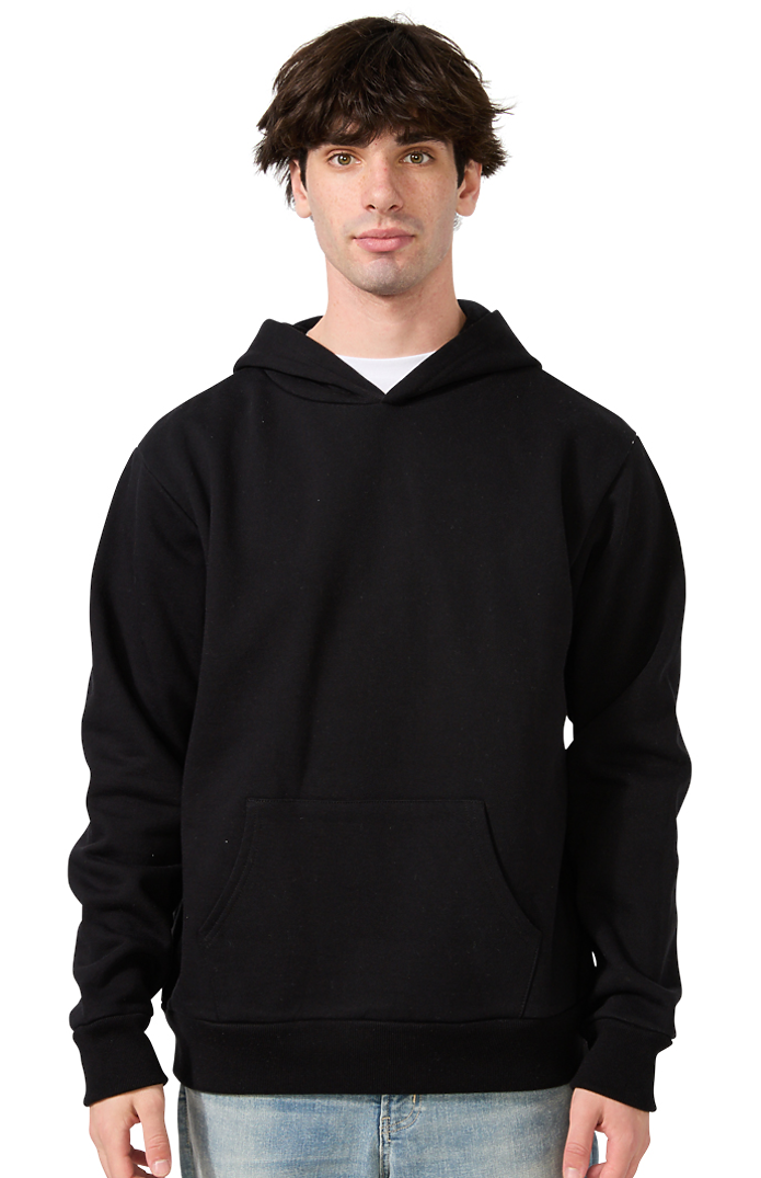 Royal Apparel 81155 Unisex Magnum Heavyweight Fleece Hoody - Black