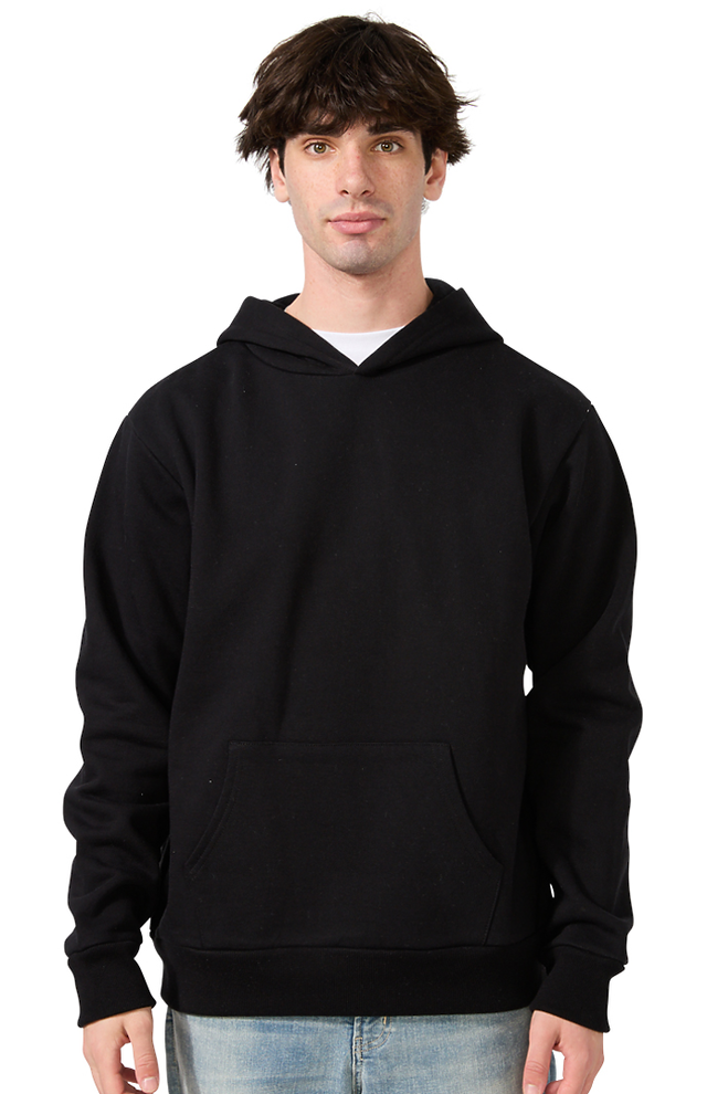 Royal Apparel 81155 Unisex Magnum Heavyweight Fleece Hoody - Black