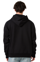 Royal Apparel 81155 Unisex Magnum Heavyweight Fleece Hoody - Black