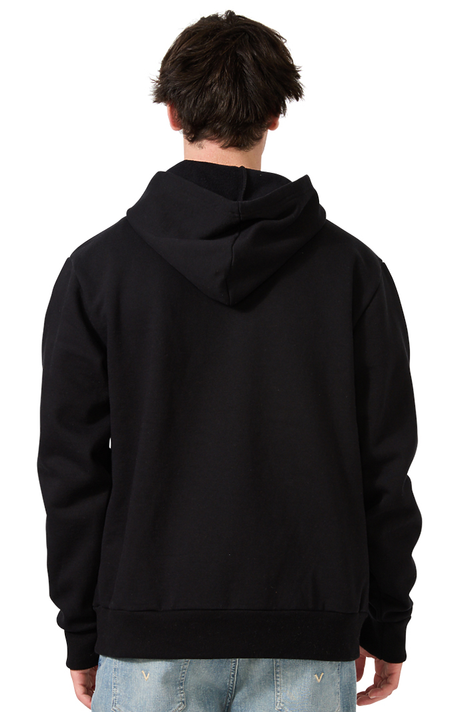 Royal Apparel 81155 Unisex Magnum Heavyweight Fleece Hoody - Black