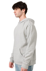 Royal Apparel 81155 Unisex Magnum Heavyweight Fleece Hoody - Heather Grey
