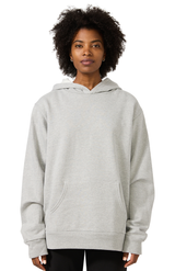 Royal Apparel 81155 Unisex Magnum Heavyweight Fleece Hoody - Heather Grey