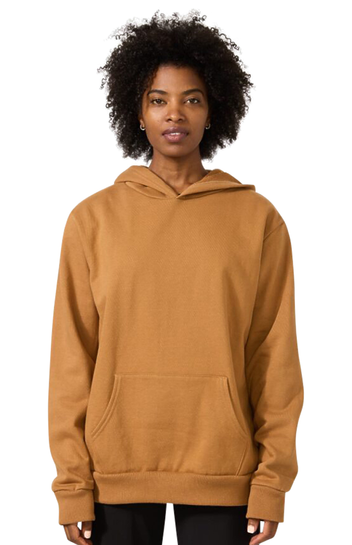 Royal Apparel 81155 Unisex Magnum Heavyweight Fleece Hoody - Workwear Brown