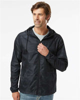 Independent Trading Co. Men's Lightweight Windbreaker Full-Zip Jacket - Independent Trading Co. EXP54LWZ