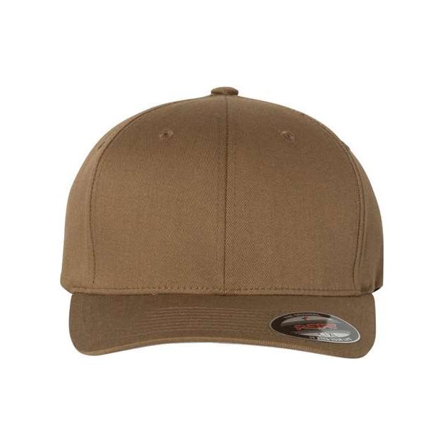 Flexfit Cotton Blend Cap - Flexfit 6277 Flexfit Coyote Brown S/M