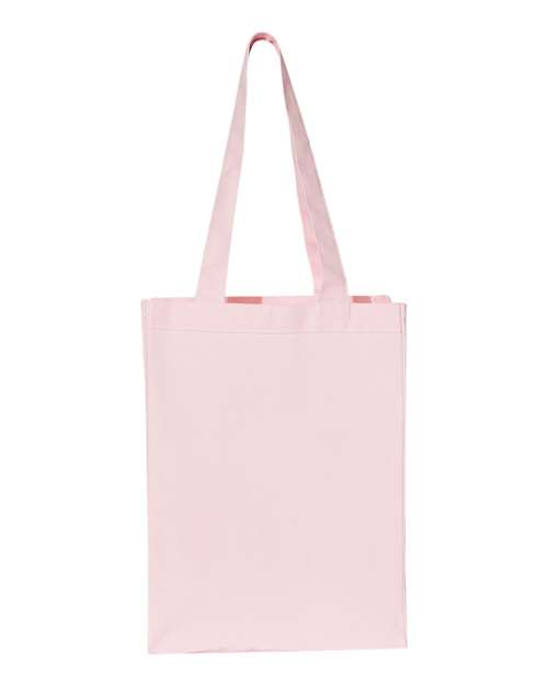 Q-Tees 12L Gussetted Shopping Bag - Q-Tees Q1000 Q-Tees Light Pink One Size