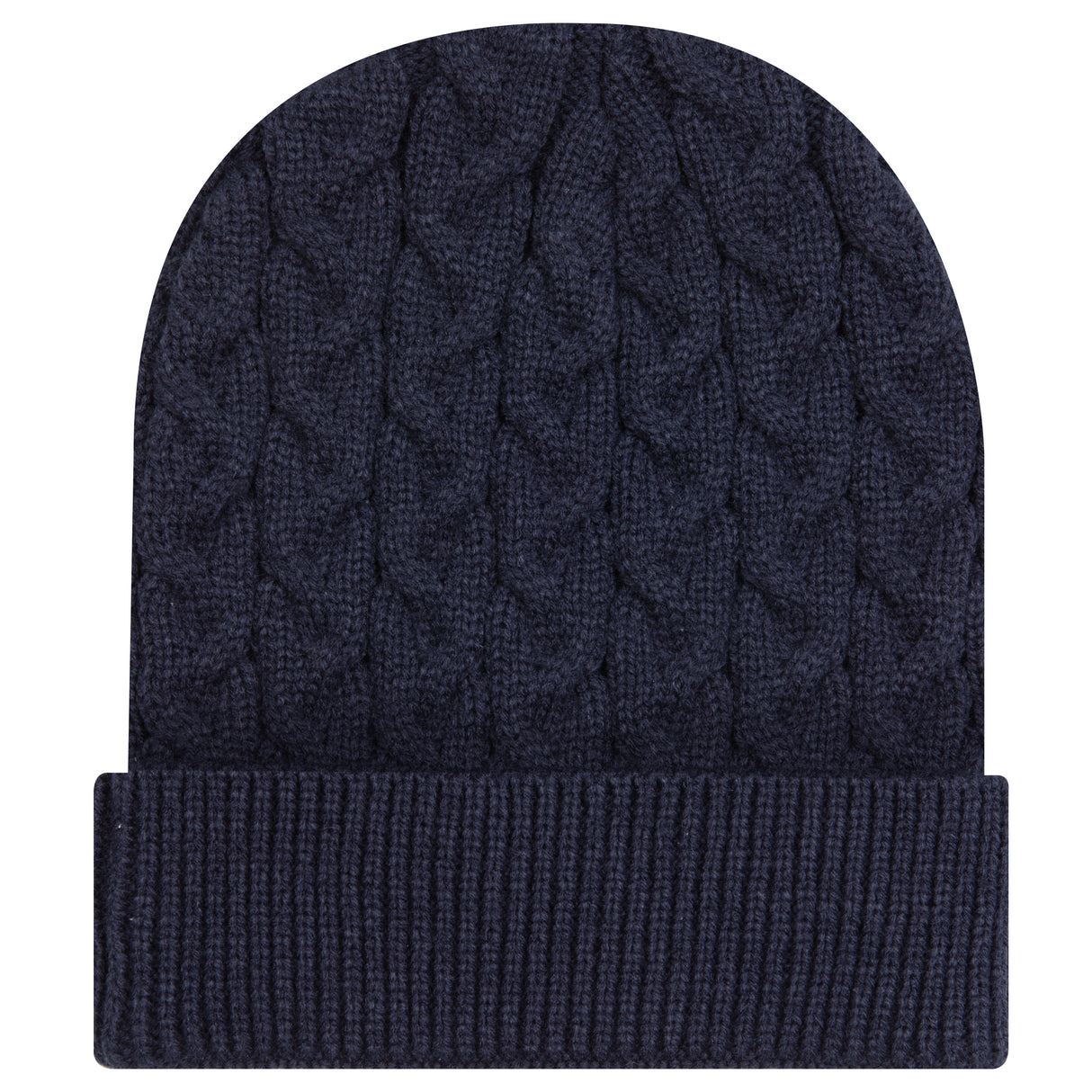 OTTO CAP® 12" Cable Knit Beanie w/ Rib Knit Cuff OTTO 82-1