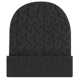 OTTO CAP® 12" Cable Knit Beanie w/ Rib Knit Cuff OTTO 82-1