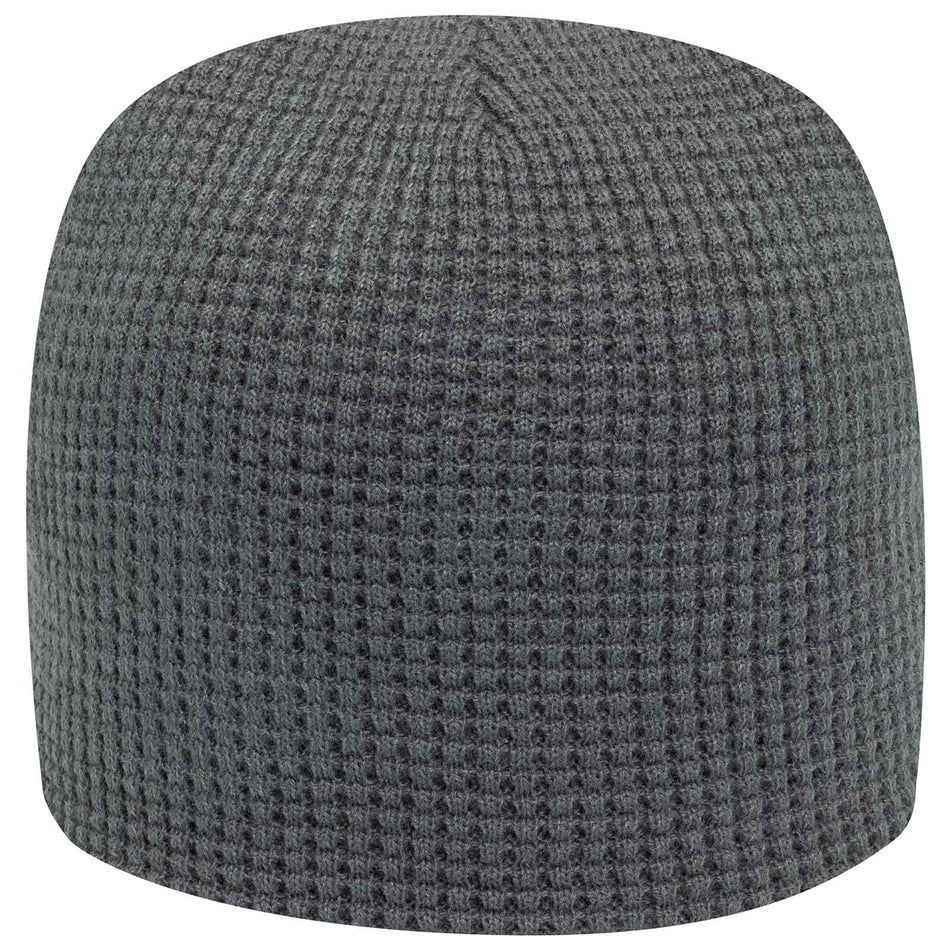 OTTO CAP 8" Waffle Rib Knit Beanie OTTO 82-1068 Otto Cap 025 - Char. Gray OSFM - Adult