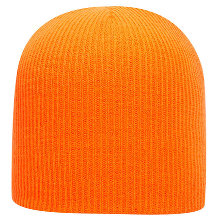 OTTO CAP 9 1/2" Premium Rib Knit Beanie..-82-1173 Otto Cap 009 - N. Orange OSFM - Adult