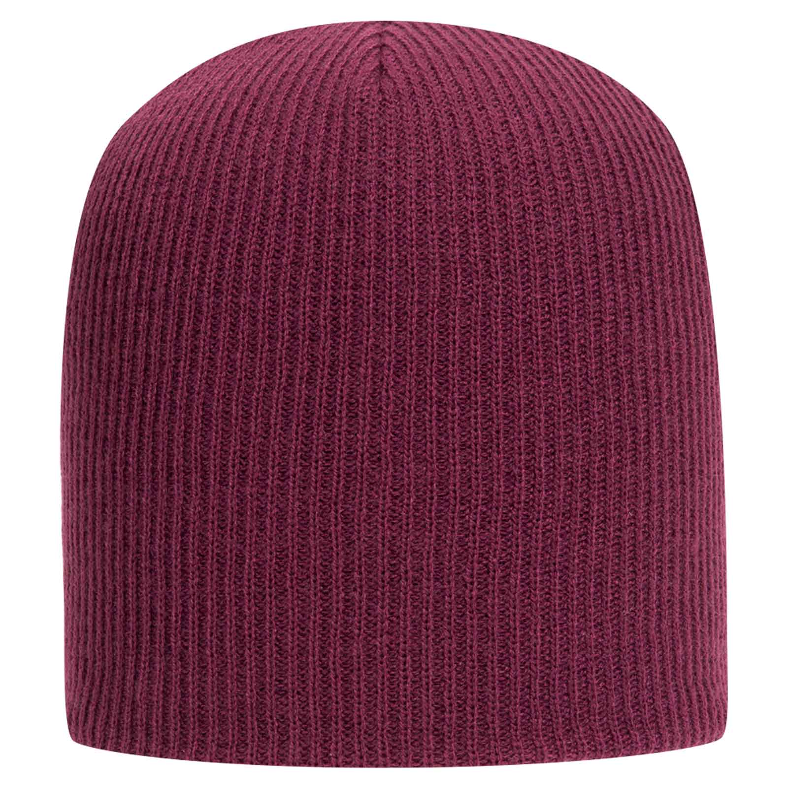 OTTO CAP 9 1/2" Premium Rib Knit Beanie..-82-1173 Otto Cap 010 - Maroon OSFM - Adult