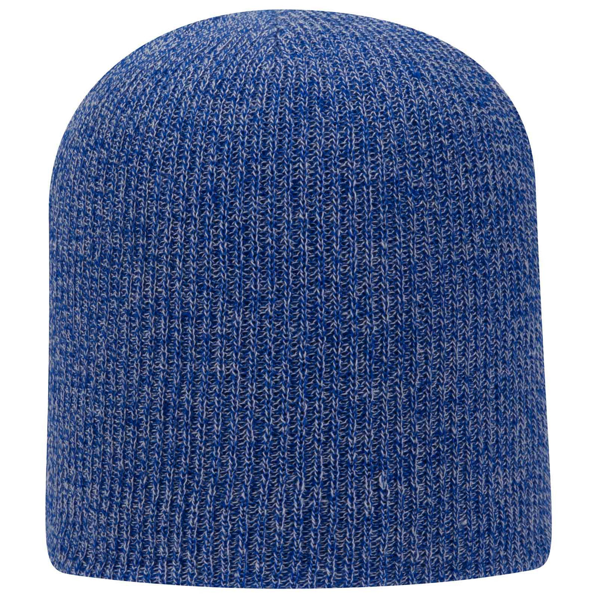 OTTO CAP 9 1/2" Premium Rib Knit Beanie..-82-1173 Otto Cap 0116 - Ryl/Wht OSFM - Adult