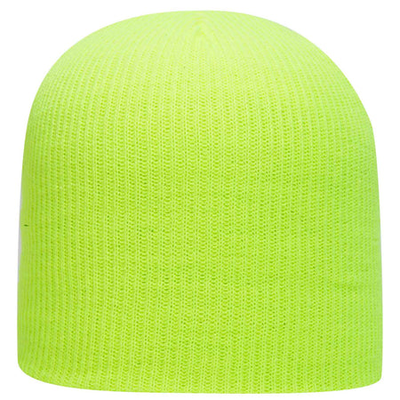 OTTO CAP 9 1/2" Premium Rib Knit Beanie..-82-1173 Otto Cap 040 - N. Yellow OSFM - Adult