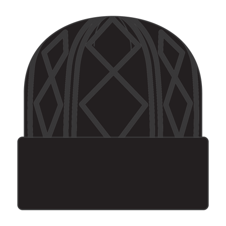 OTTO CAP 12" Cable Knit Beanie w/ Rib Knit Cuff OTTO 82-1215