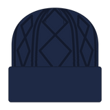 OTTO CAP 12" Cable Knit Beanie w/ Rib Knit Cuff OTTO 82-1215