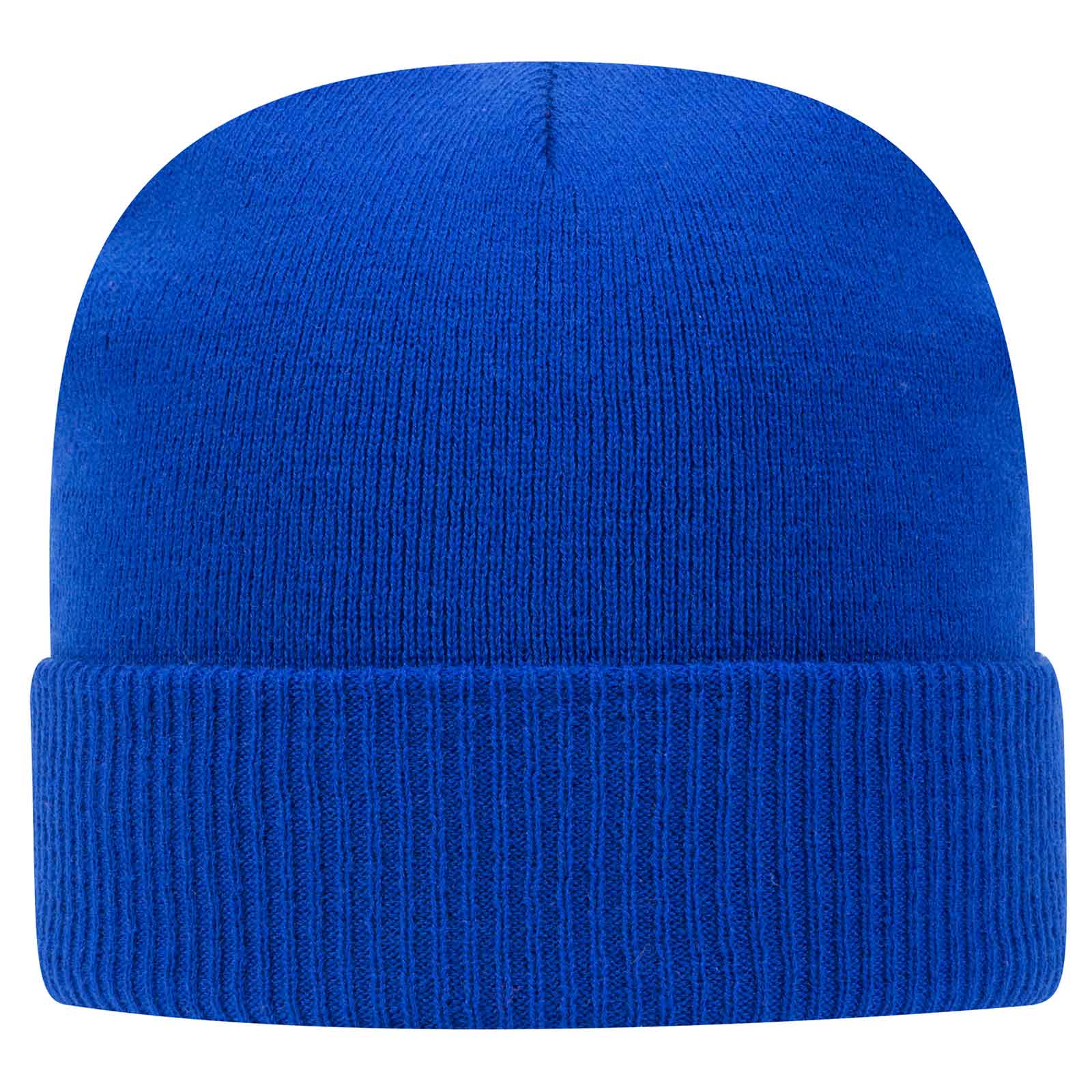 OTTO CAP 12" Classic Knit Beanie w/ Rib Knit Cuff..-82-1238 Otto Cap 001 - Royal OSFM - Adult