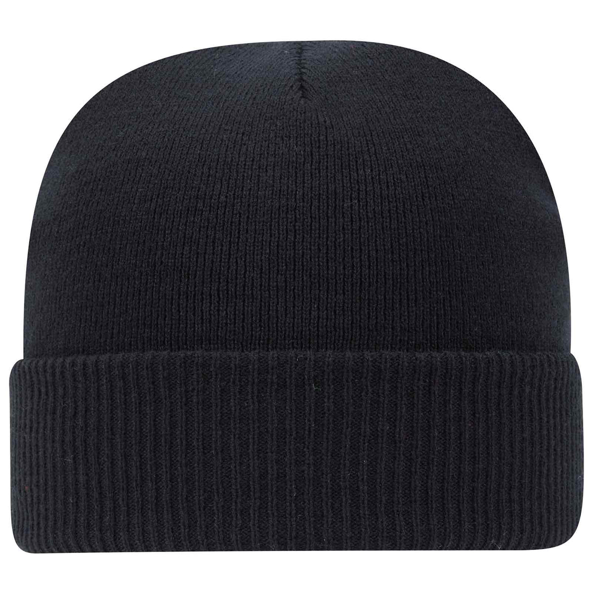 OTTO CAP 12" Classic Knit Beanie w/ Rib Knit Cuff..-82-1238 Otto Cap 003 - Black OSFM - Adult