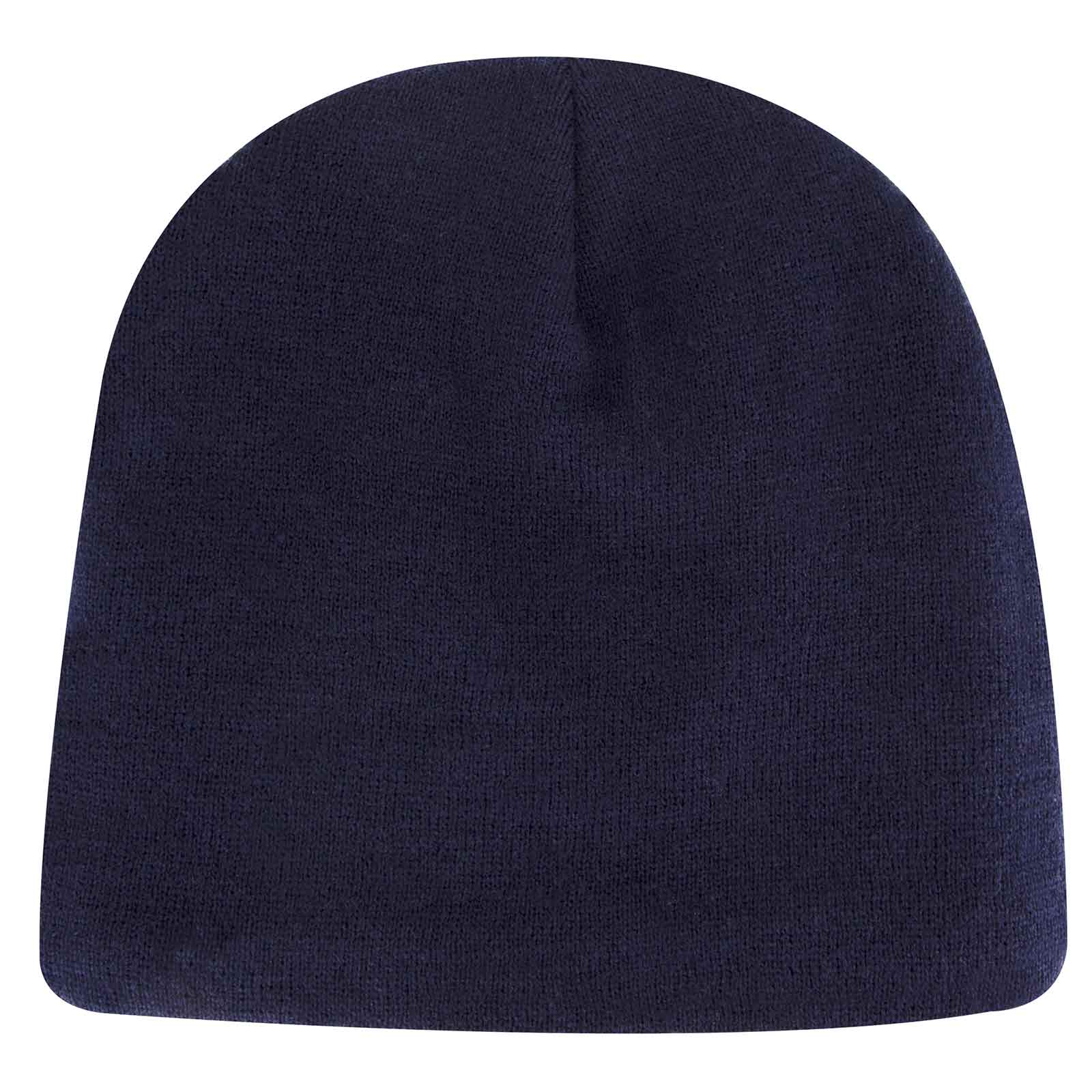 OTTO CAP 9" Classic Knit Beanie w/ Inside Fleece Lining OTTO 82-1317 Otto Cap 004 - Navy OSFM - Adult