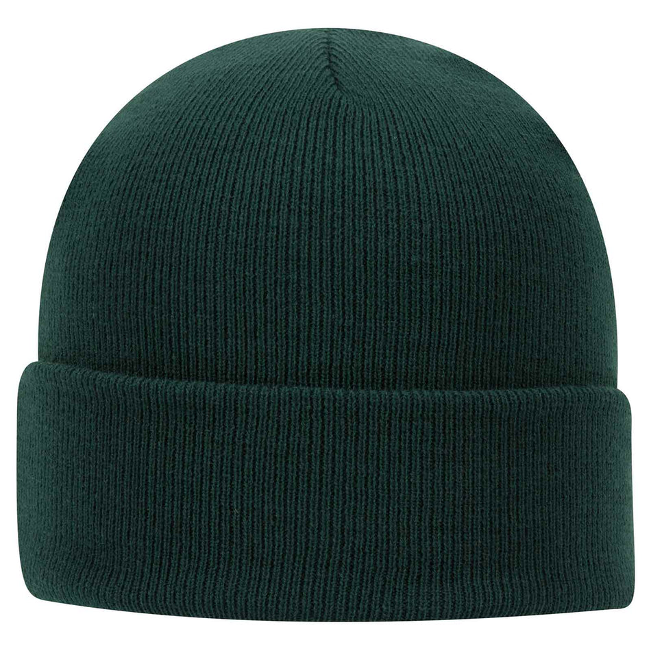 OTTO CAP 12" Classic Knit Beanie w/ Cuff..-82-404 Otto Cap 017 - Dk. Green OSFM - Adult