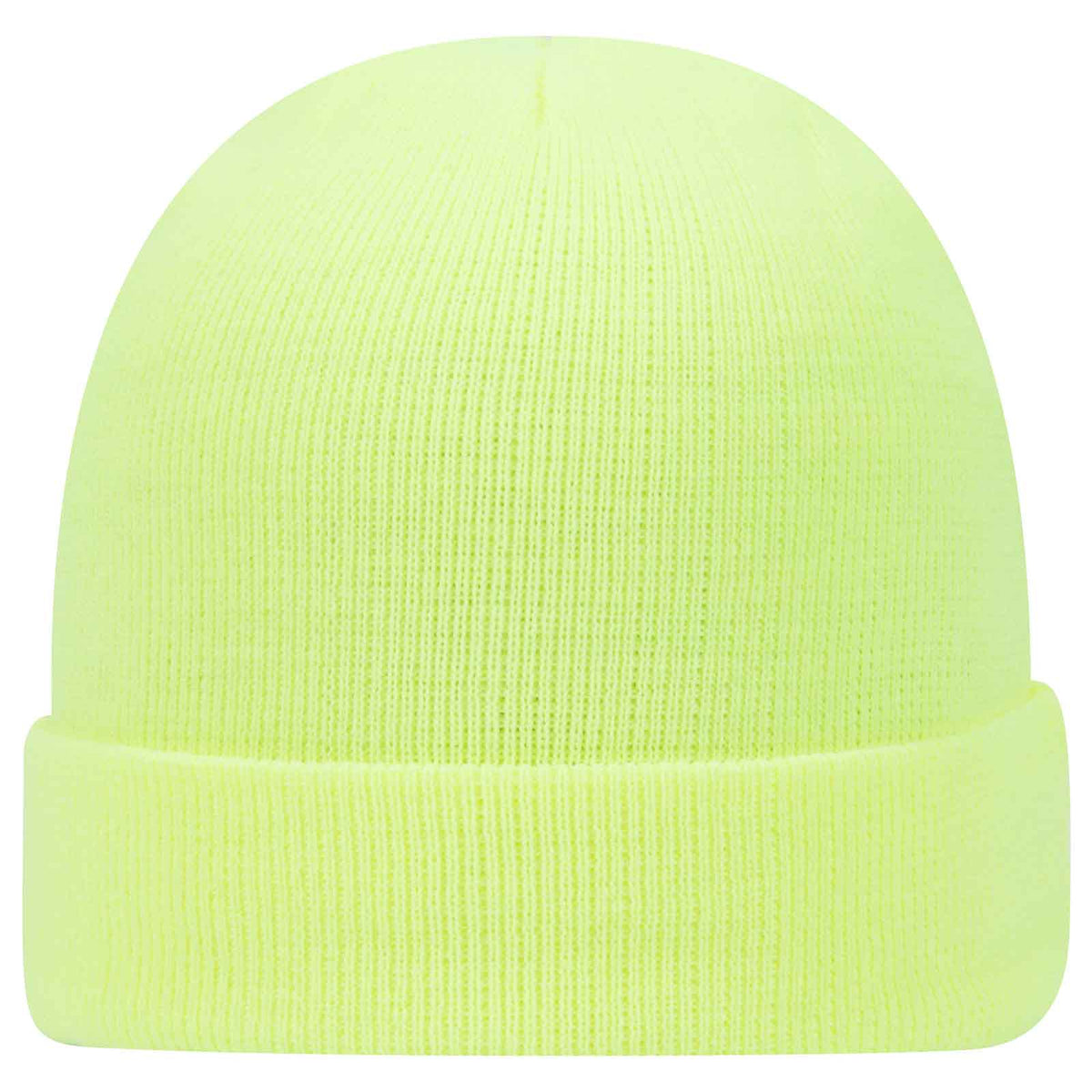 OTTO CAP 12" Classic Knit Beanie w/ Cuff..-82-404 Otto Cap 040 - N. Yellow OSFM - Adult