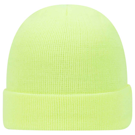 OTTO CAP 12" Classic Knit Beanie w/ Cuff..-82-404 Otto Cap 040 - N. Yellow OSFM - Adult