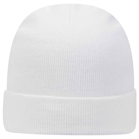 OTTO CAP 12" Classic Knit Beanie w/ Cuff..-82-480 Otto Cap 016 - White OSFM - Adult