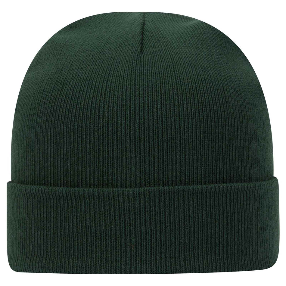 OTTO CAP 12" Classic Knit Beanie w/ Cuff OTTO 82-480 Otto Cap 017 - Dk. Green OSFM - Adult