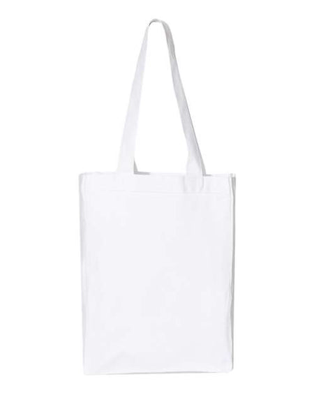 Q-Tees 12L Gussetted Shopping Bag - Q-Tees Q1000 Q-Tees White One Size