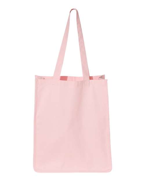 Q-Tees 27L Jumbo Shopping Bag - Q-Tees Q125400 Q-Tees Light Pink One Size