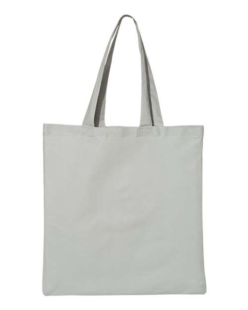 Q-Tees Economical Tote - Q-Tees QTB Q-Tees Grey One Size