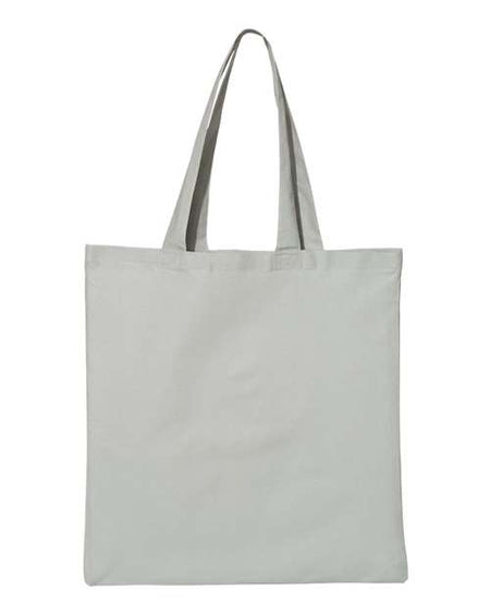 Q-Tees Economical Tote - Q-Tees QTB Q-Tees Grey One Size