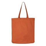 Q-Tees 12L Economical Tote - Q-Tees QTBG Q-Tees Texas Orange One Size