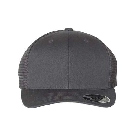 Flexfit 110® Mesh-Back Cap - Flexfit 110M Flexfit Charcoal Adjustable