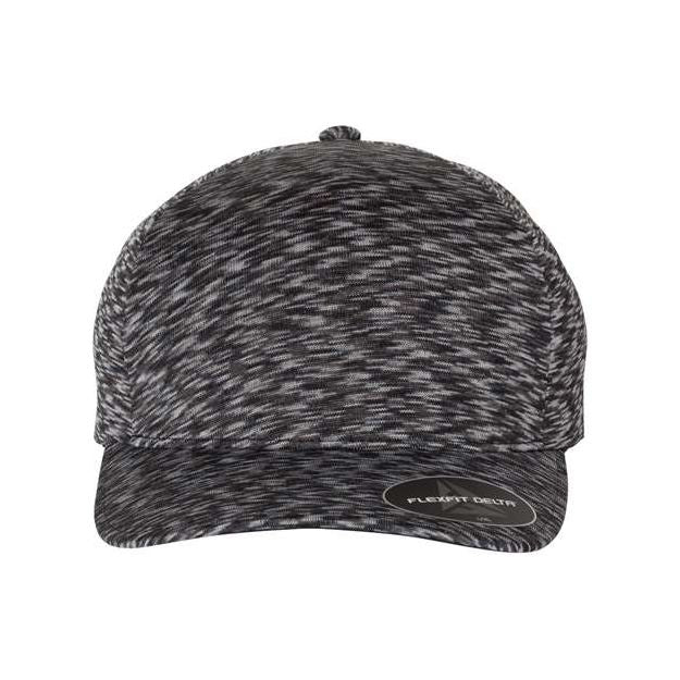 Flexfit Delta® Seamless Unipanel Cap - Flexfit 280 Flexfit Mélange Black S/M