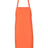 Q-Tees Bib Apron - Q-Tees Q4010 Q-Tees Orange One Size