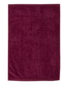 Q-Tees Hemmed Hand Towel - Q-Tees T200 Q-Tees Maroon One Size