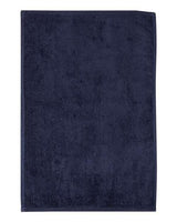Q-Tees Hemmed Hand Towel - Q-Tees T200 Q-Tees Navy One Size