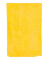 Q-Tees Hemmed Hand Towel - Q-Tees T200 Q-Tees Yellow One Size