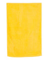 Q-Tees Hemmed Hand Towel - Q-Tees T200 Q-Tees Yellow One Size