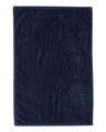 Q-Tees Deluxe Hemmed Hand Towel - Q-Tees T300 Q-Tees Navy One Size
