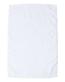 Q-Tees Deluxe Hemmed Hand Towel - Q-Tees T300 Q-Tees White One Size