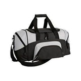 Improved Colorblock Small Sport Duffel Joe's USA Black/Grey