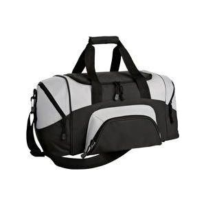 Improved Colorblock Small Sport Duffel Joe's USA Black/Grey