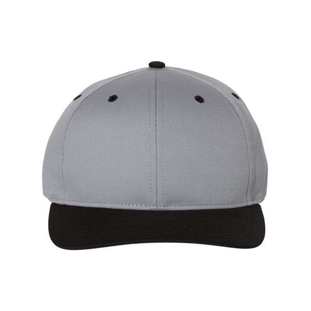 Richardson Pro Twill Snapback Cap - Richardson 212 Richardson Grey/ Black S/M