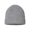 Atlantis Headwear Sustainable Finish Edge Cuffed Beanie - Atlantis Headwear MAPLE Atlantis Headwear Light Grey Melange One Size