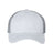 Valucap Contrast-Stitch Mesh-Back Cap - Valucap 3100 Valucap White/ Grey Adjustable