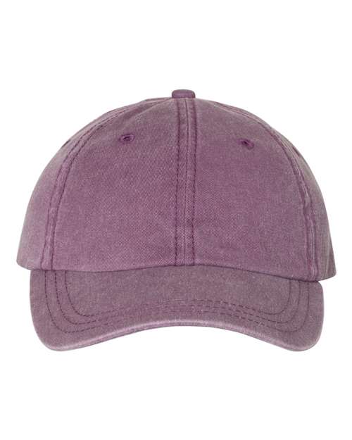 Valucap Pigment-Dyed Cap - Valucap SP500 Valucap Wine Adjustable