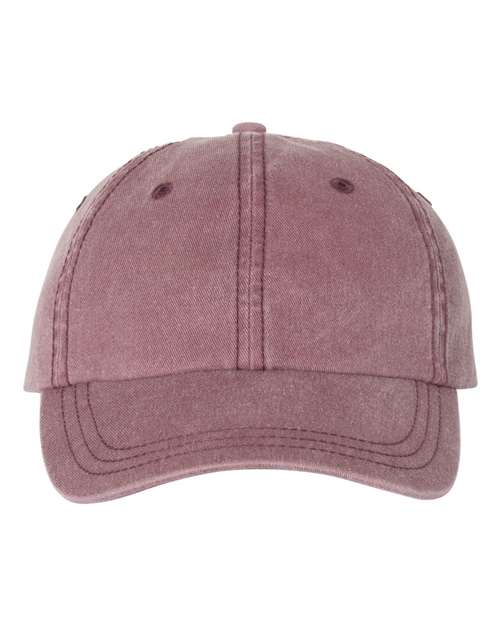 Valucap Pigment-Dyed Cap - Valucap SP500 Valucap Maroon Adjustable