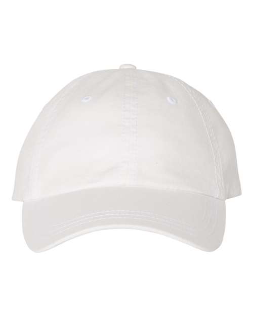 Valucap Pigment-Dyed Cap - Valucap SP500 Valucap White Adjustable