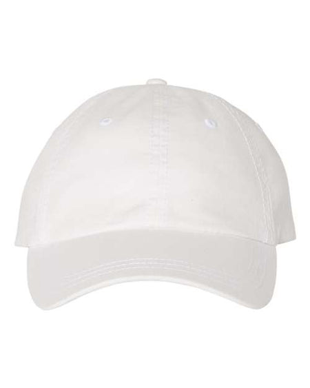 Valucap Pigment-Dyed Cap - Valucap SP500 Valucap White Adjustable